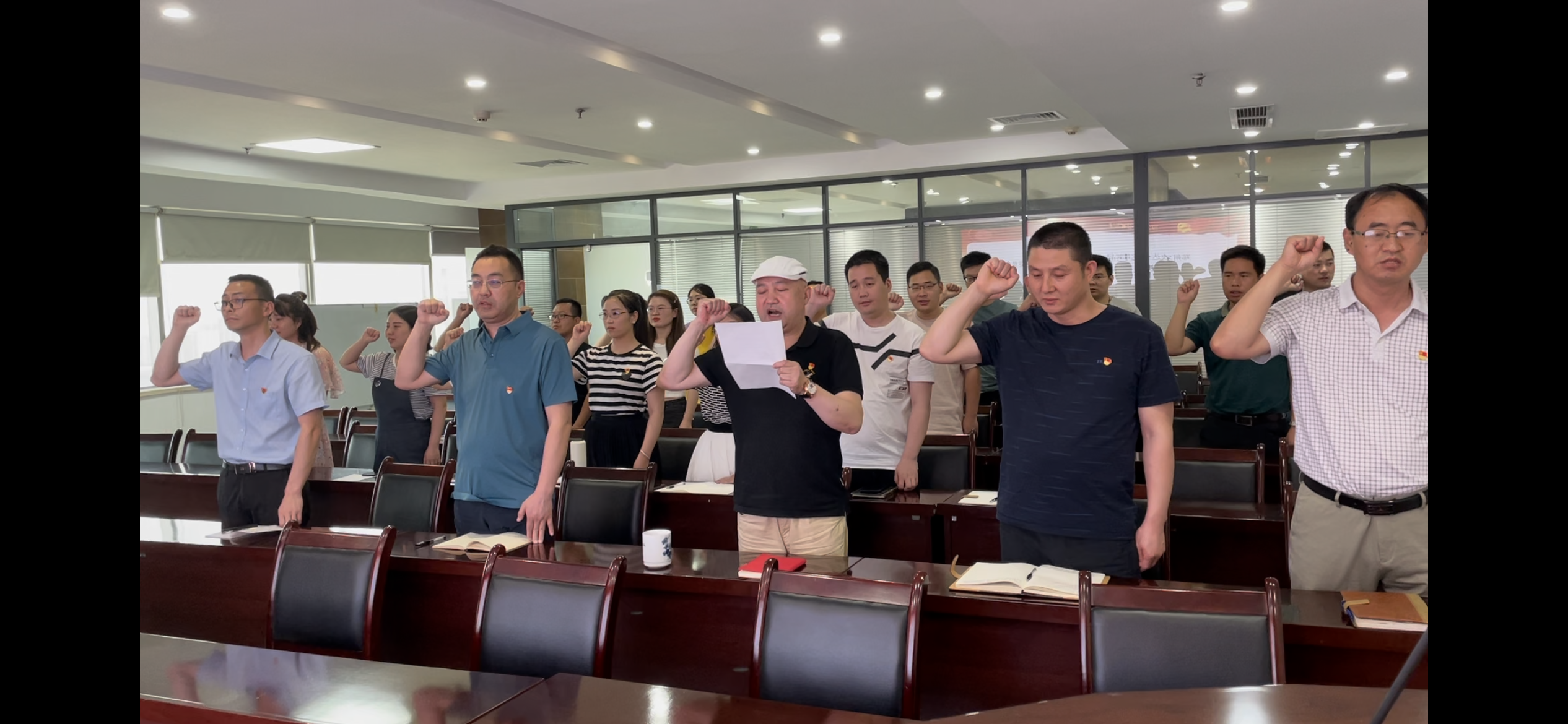 “重溫黨史，不忘初心” ——鄭州農(nóng)達(dá)支部慶祝建黨100周年學(xué)習(xí)活動(dòng)(圖2)